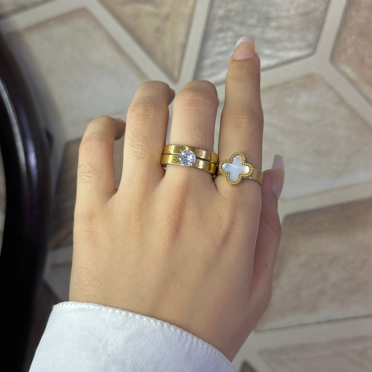Nailstone Ring Stack