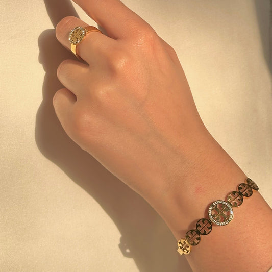 ToryB Miller Kira Charm Bangle