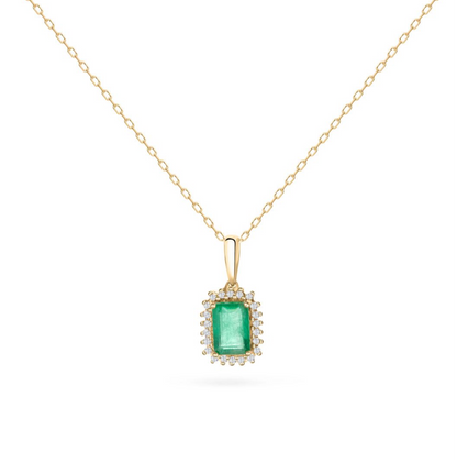 Emerald Gold Neckpiece