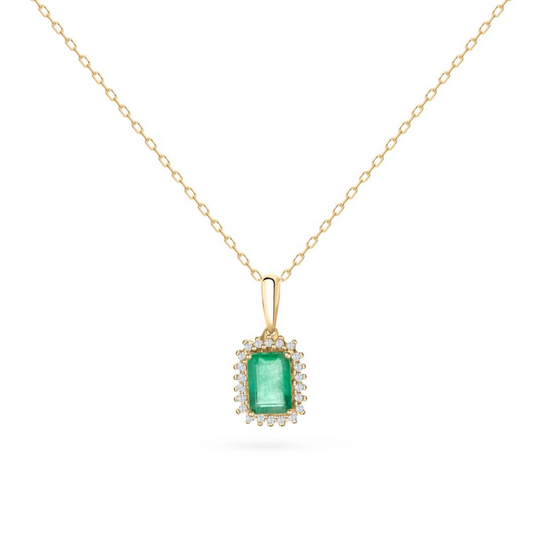 Emerald Gold Neckpiece