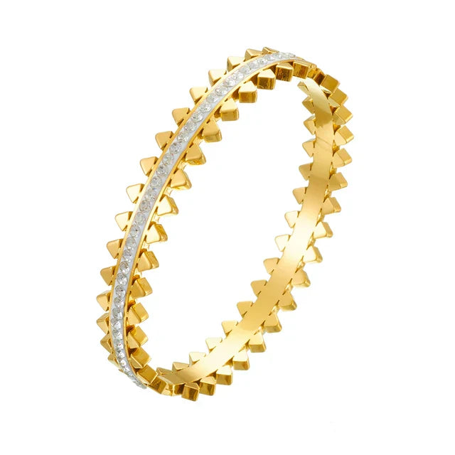 Delphine Bangle-18k