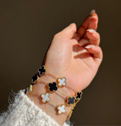 2-in-1 clover bracelet