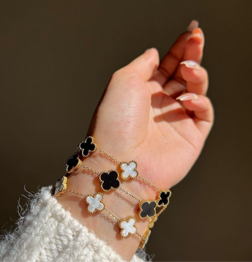 2-in-1 clover bracelet