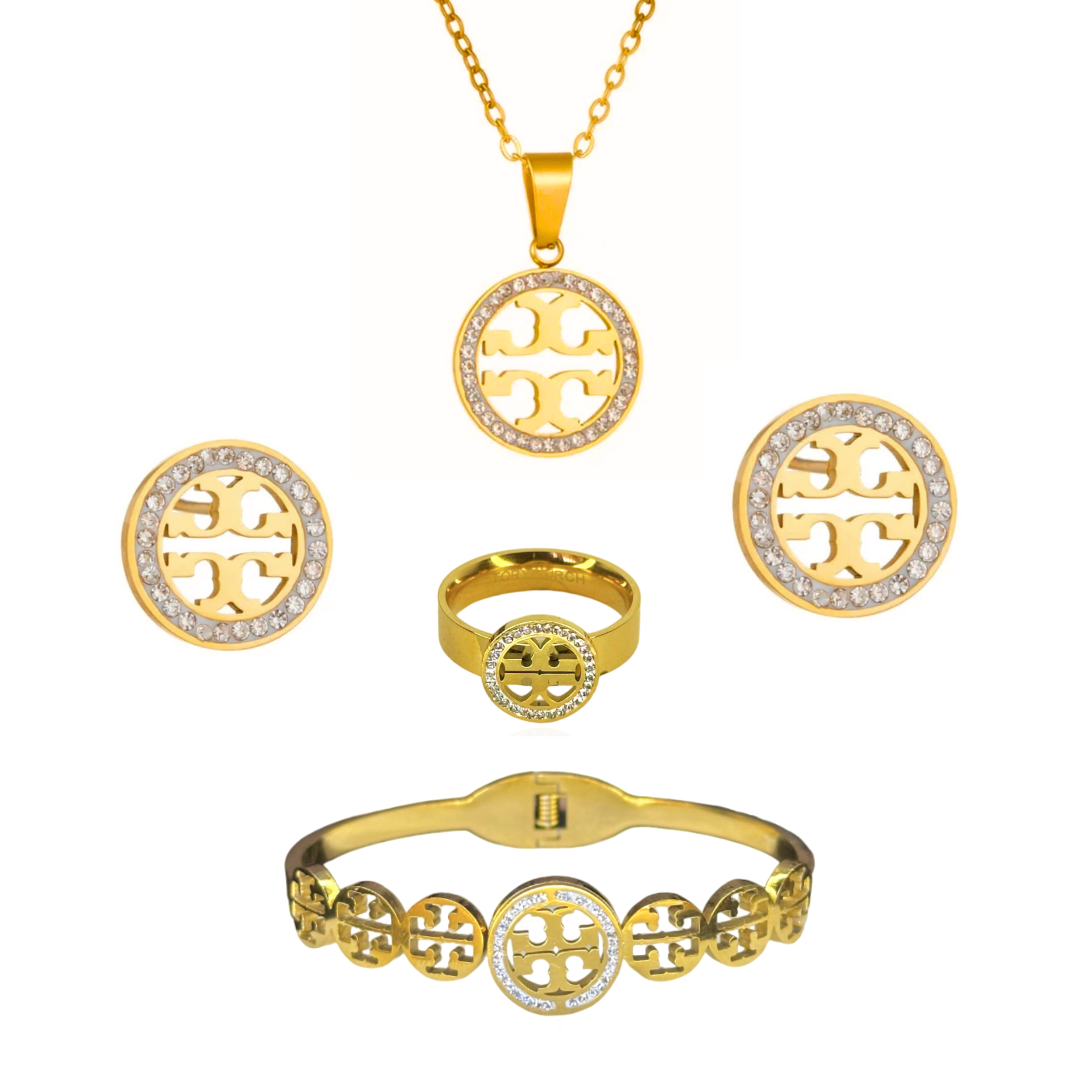 B Kira set with ring and box