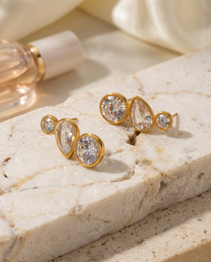 Zircon Earrings