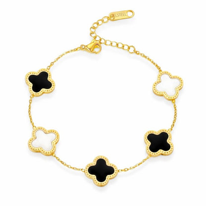 2-in-1 clover bracelet