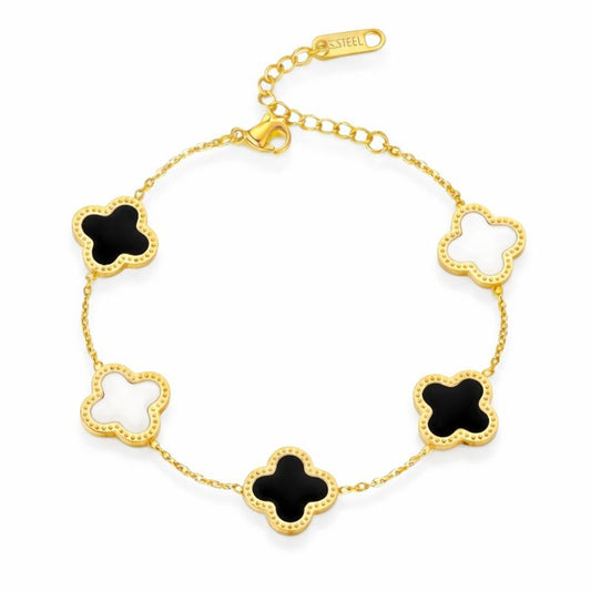 2-in-1 clover bracelet