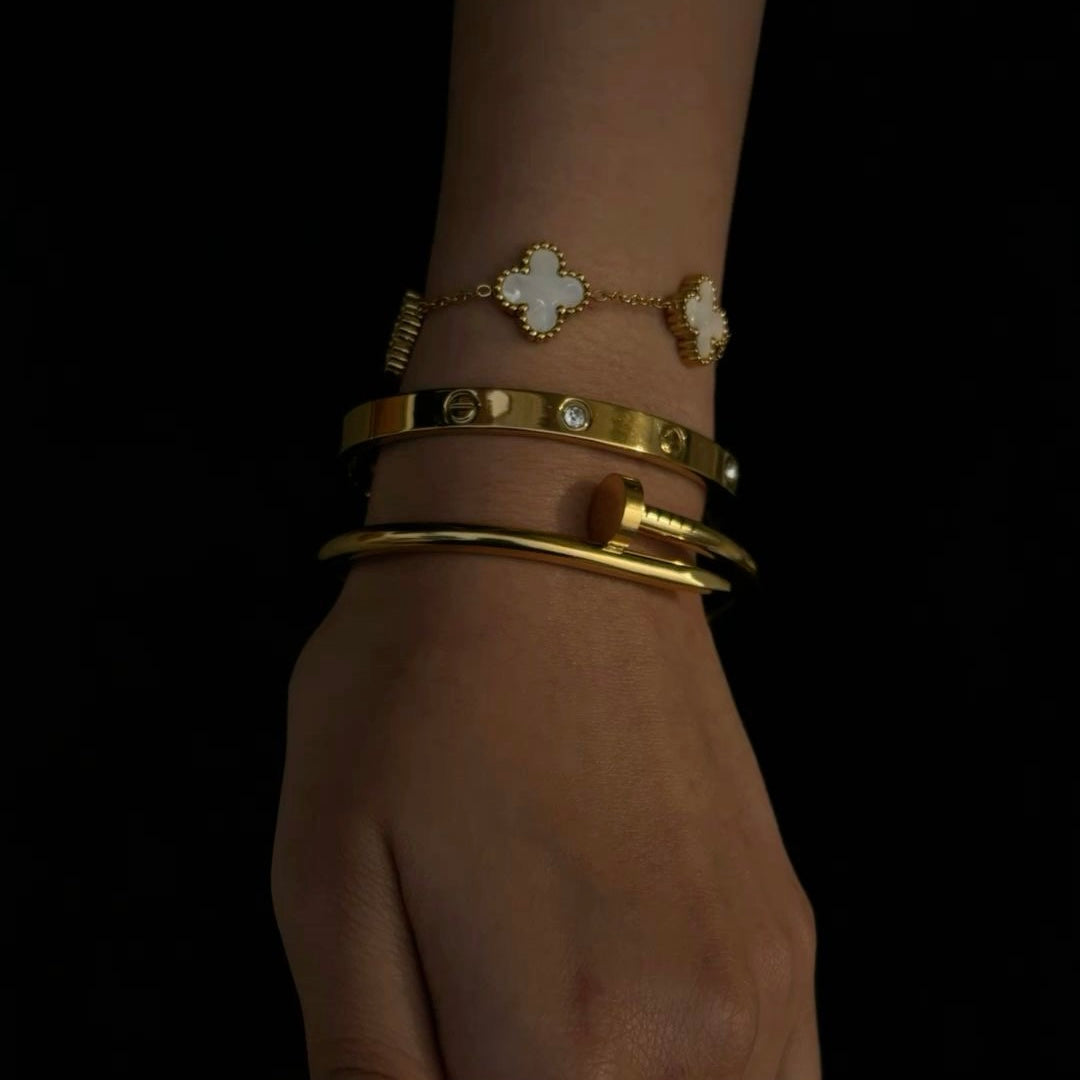 Nailstone Bangle (With Stamp)