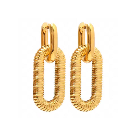 2 in 1 Nora earrings-18k