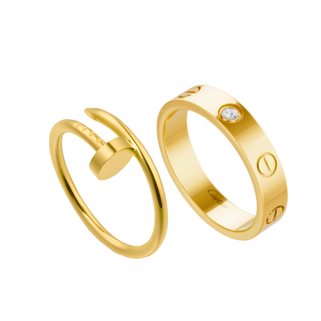 Evie Ring stack