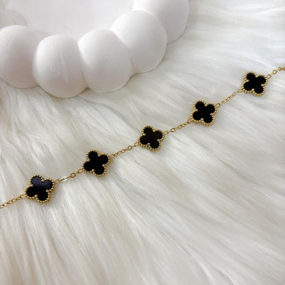 Black Clover 5 motifs bracelet