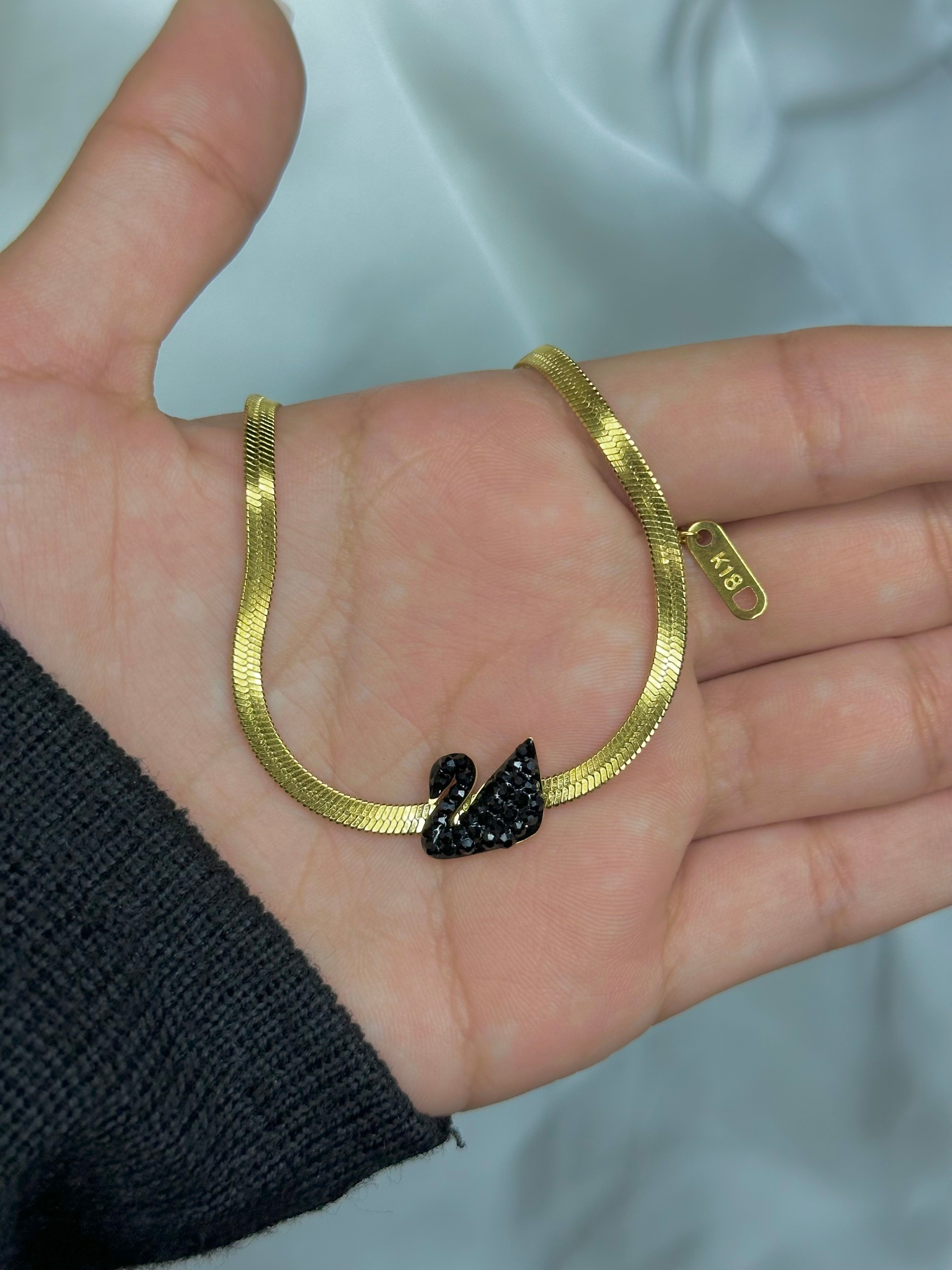 Swan bracelet