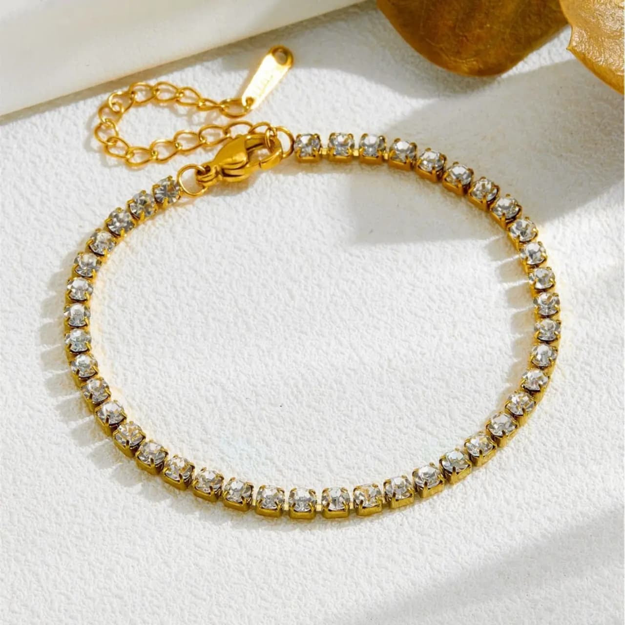 Micro tennis bracelet
