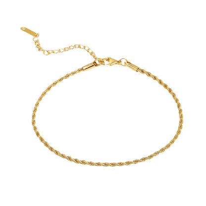 Diana rope anklet