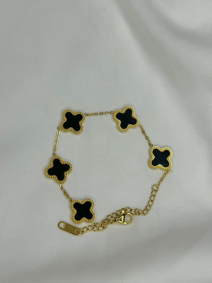Black Clover 5 motifs bracelet