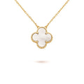 White Vancleef Clover Necklace