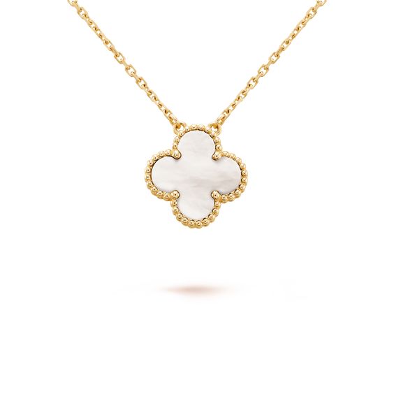 White Clove Necklace