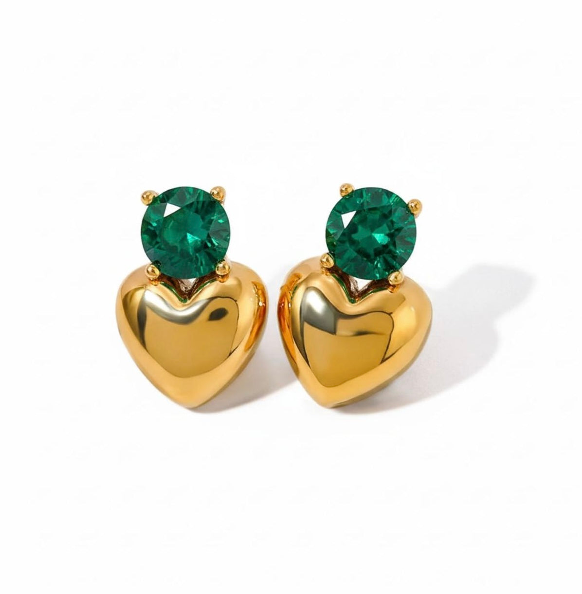 Emerald earrings