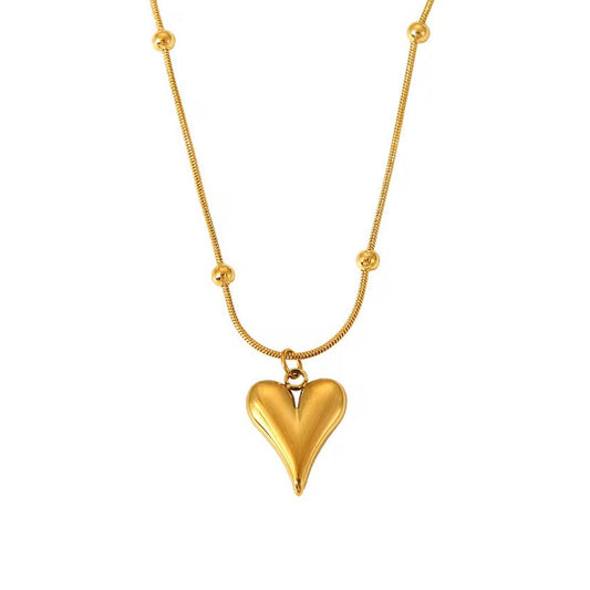 Heart neckpiece-18k
