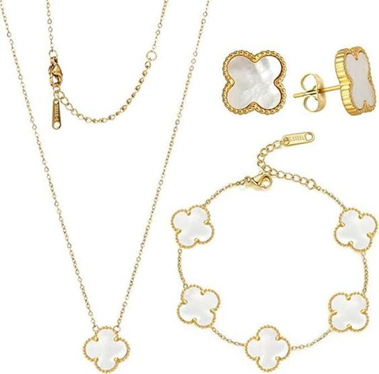 White clover set with box
