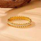 Delphine Bangle-18k