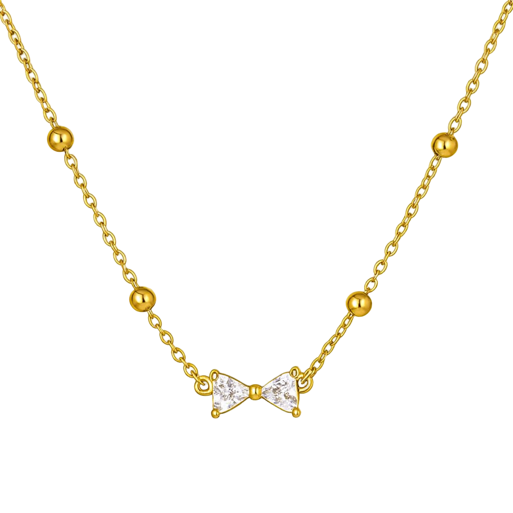Velour necklace