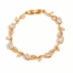 Tulip bracelet- crystal