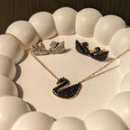 Iconic Black Swan Necklace