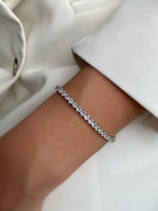 Macro tennis bracelet