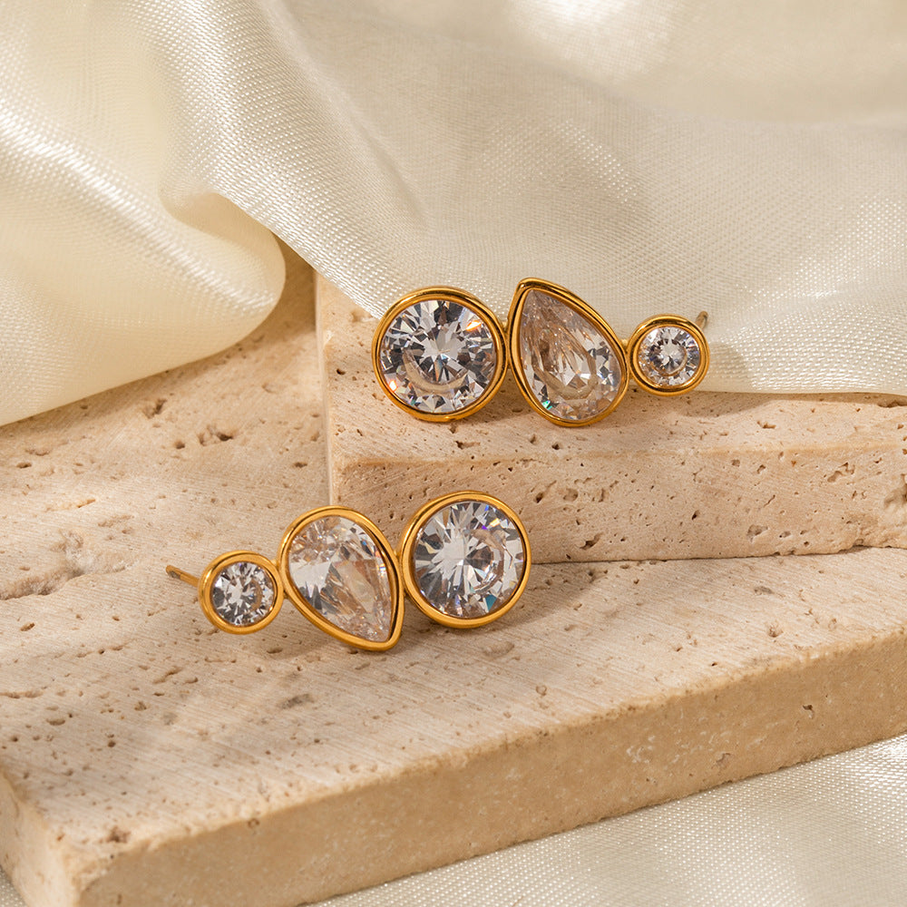 Zircon Earrings