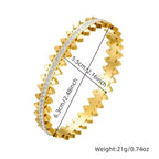 Delphine Bangle-18k