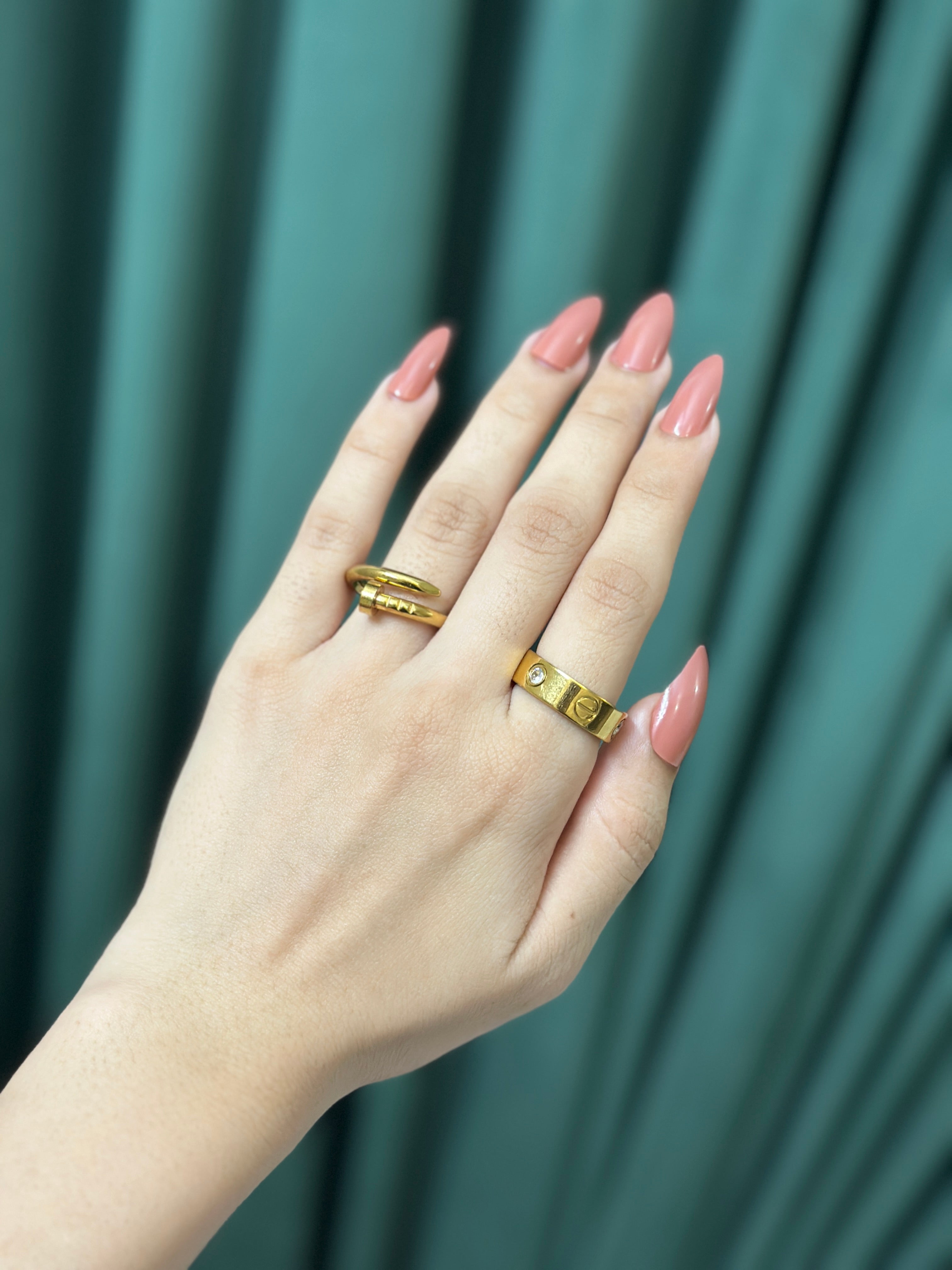 Evie Ring stack