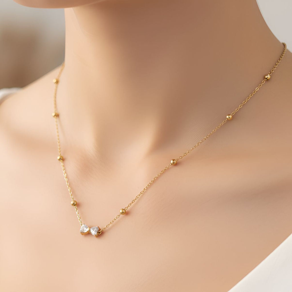 Velour necklace