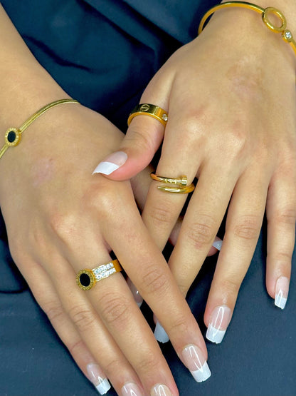 Blackstone Ring l 18K