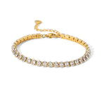 Micro tennis bracelet