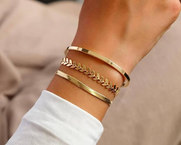 Snake chain bracelet