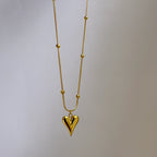 Heart neckpiece-18k
