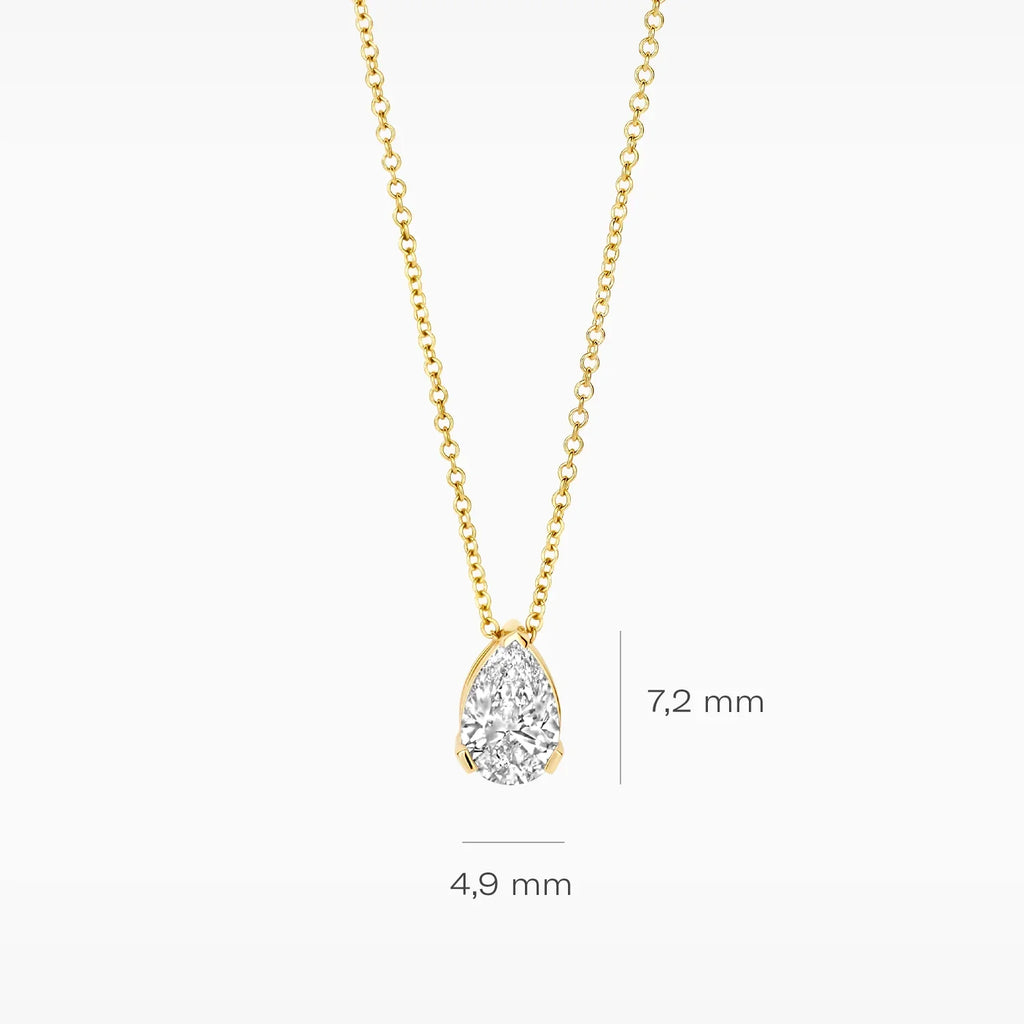 Teardrop necklace