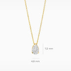 Teardrop necklace