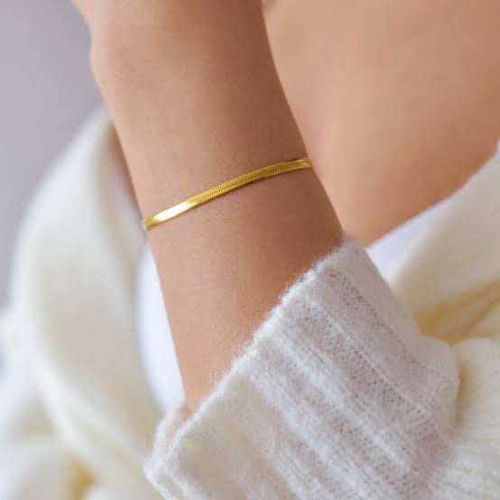 Snake chain bracelet