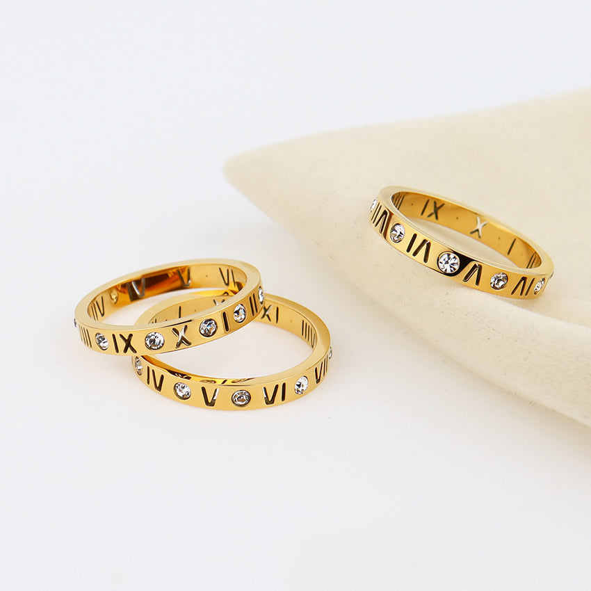Sleek rome ring