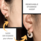 Lyra Twin Hoops