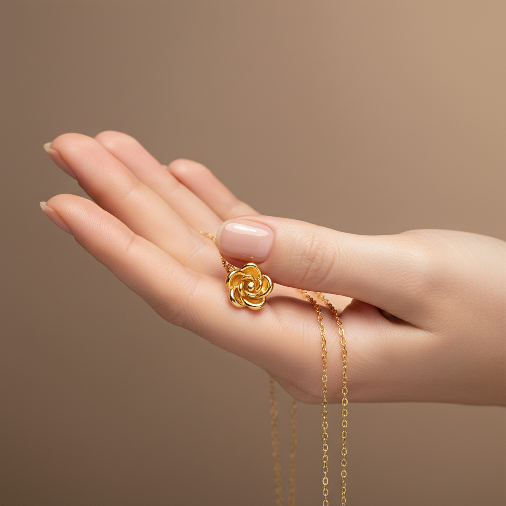 Tulip necklace