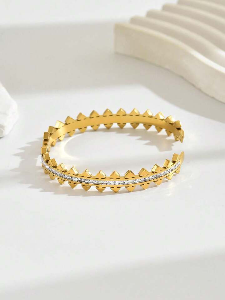 Delphine Bangle-18k