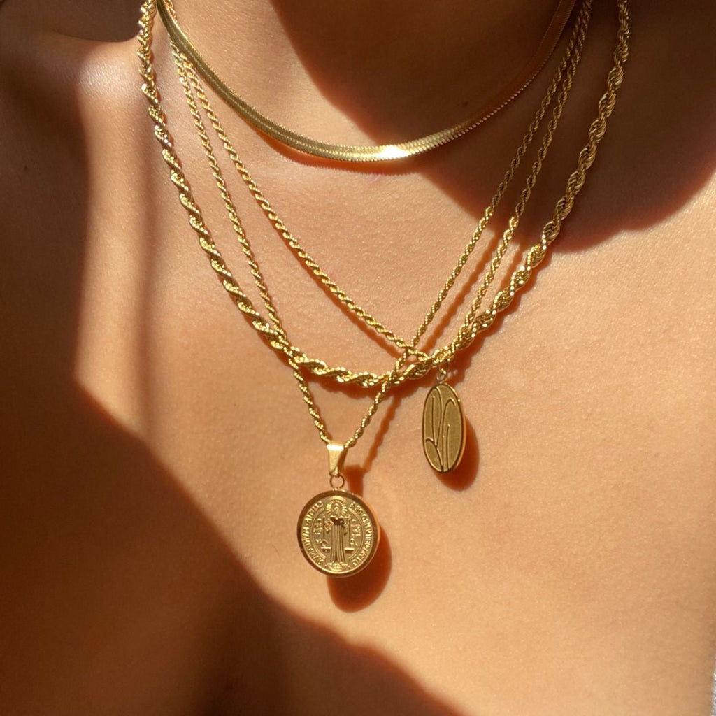 Rope necklace-5mm