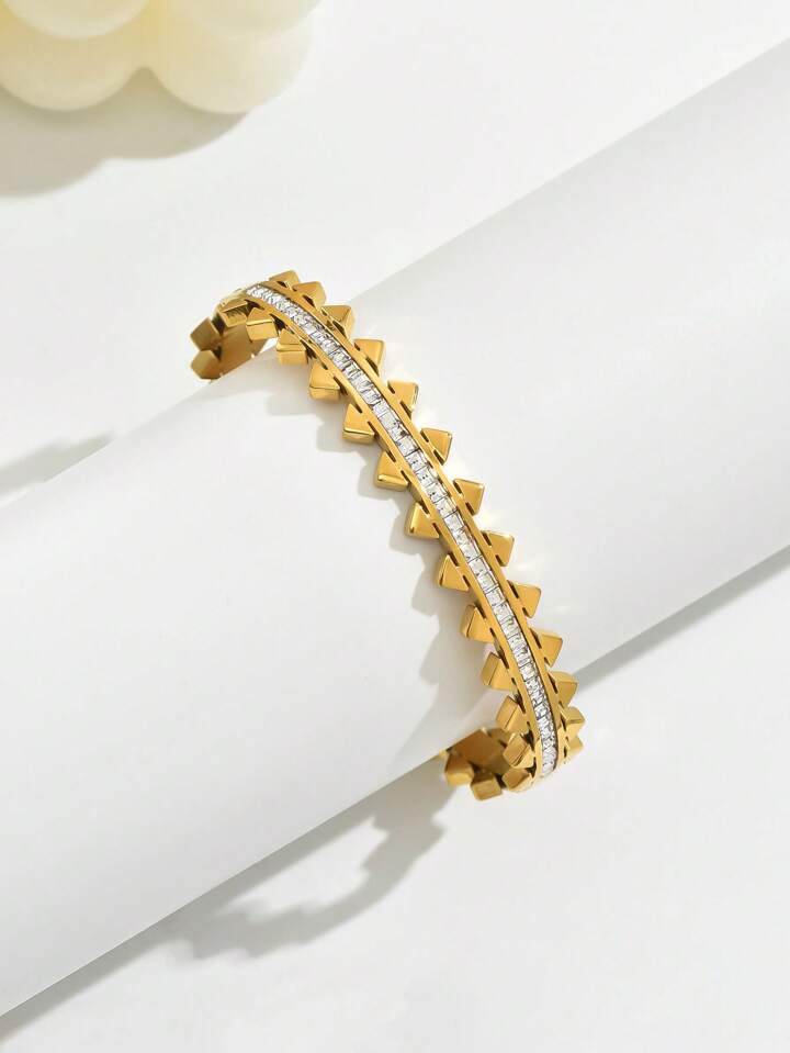 Delphine Bangle-18k