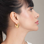 Plum hoops