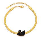 Swan bracelet