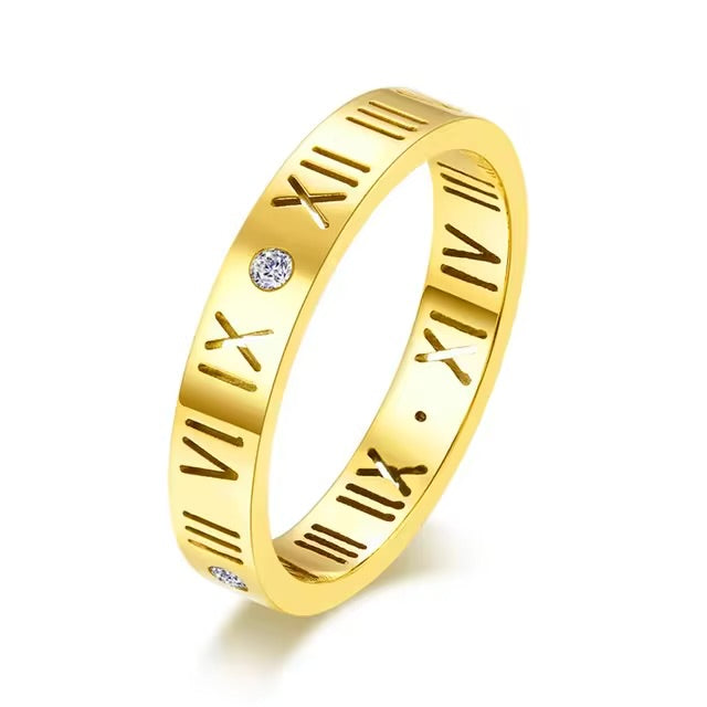 Sleek rome ring