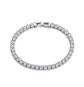 Macro tennis bracelet